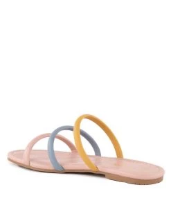 She She Boutique BC Footwear Side Hustle Sandal - Metallic OR Pastel Multi SHOES