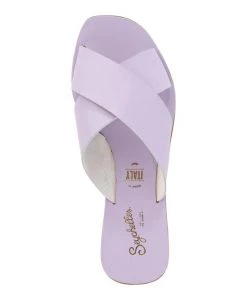 She She Boutique Seychelles Total Relaxation Leather Sandal - Lavender