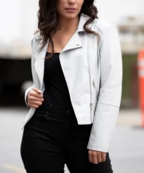 She She Boutique Vegan Leather Moto Jacket - Oyster Mushroom CLOTHING 3 She She Boutique Vegan Leather Moto Jacket - Oyster Mushroom CLOTHING