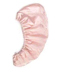 She She Boutique Satin Wrapped Hair Towel - Champagne OR Blush