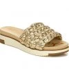 She She Boutique Sam Edelman Ainslie Slide - Gold