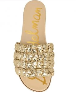 She She Boutique Sam Edelman Ainslie Slide - Gold