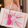 She She Boutique Hello Sunshine Tote Bag - Natural Multi