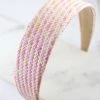 She She Boutique ACCESSORIES Straw Headband - Light Multi