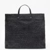 She She Boutique Clare V. Simple Tote - Black Rattan HANDBAGS 2 She She Boutique Clare V. Simple Tote - Black Rattan HANDBAGS