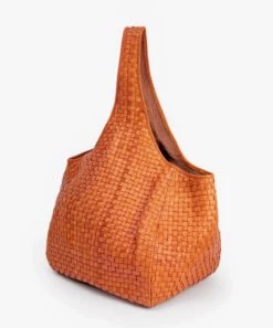 She She Boutique HANDBAGS Clare V. Bando Bag - Natural Woven Checker 8 She She Boutique HANDBAGS Clare V. Bando Bag - Natural Woven Checker