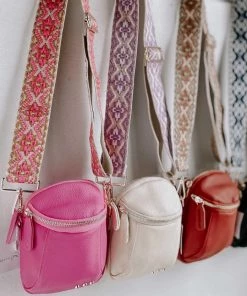 She She Boutique Ellie Crossbody Bag - Pink