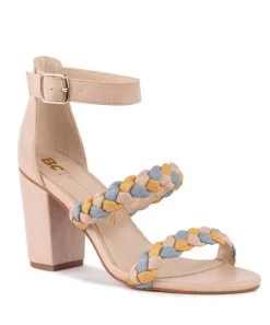 She She Boutique BC Footwear Wanna Be Heels - Pastel Multi SHOES