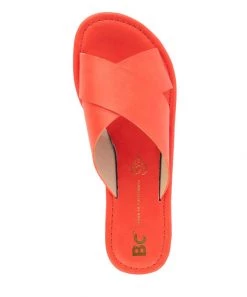 She She Boutique BC Footwear Good Vibrations - White OR Orange