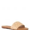 She She Boutique BC Footwear No Guidance Slide Sandal - Natural Raffia SHOES