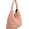 She She Boutique Johanna Large Shoulder Bag - Blush