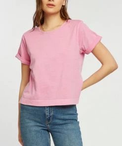 She She Boutique Edith T-Shirt - Orchid OR Deep Jungle