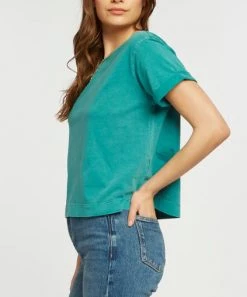 She She Boutique Edith T-Shirt - Orchid OR Deep Jungle