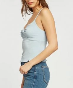 She She Boutique Enid Top - Clear Sky CLOTHING 7 She She Boutique Enid Top - Clear Sky CLOTHING