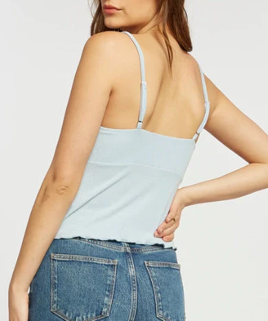 She She Boutique Enid Top - Clear Sky CLOTHING 5 She She Boutique Enid Top - Clear Sky CLOTHING