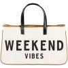 She She Boutique Canvas Tote - Weekend Vibes GIFTS