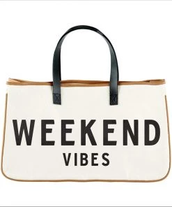 She She Boutique Canvas Tote - Weekend Vibes GIFTS