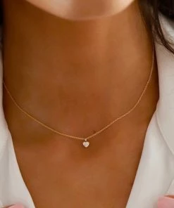 She She Boutique The Sweetheart Necklace - Gold