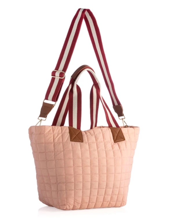 She She Boutique HANDBAGS Ezra Travel Tote - Blush 3 She She Boutique HANDBAGS Ezra Travel Tote - Blush