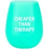 She She Boutique Stemless Silicone Wine Glass - Cheaper Than Therapy