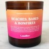 She She Boutique GIFTS Candier Candle - Beaches, Babes & Bonfires