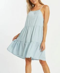 She She Boutique Bayside Dress - Jolie Wash CLOTHING