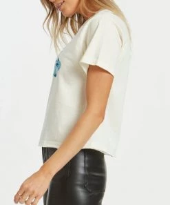 She She Boutique On The Road Again Graphic Tee - Vintage White