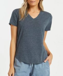 She She Boutique Delta T-Shirt - White, Blue Wing OR Watermelon Stripe CLOTHING