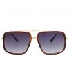 She She Boutique Freyrs Belden Aviator Sunglasses - Tortoise ACCESSORIES