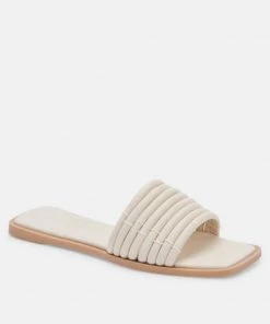 She She Boutique Dolce Vita Nyx Sandals - Cream Stella SHOES