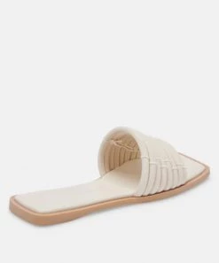 She She Boutique Dolce Vita Nyx Sandals - Cream Stella SHOES