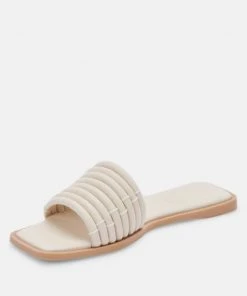 She She Boutique Dolce Vita Nyx Sandals - Cream Stella SHOES