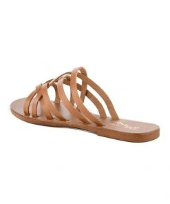 She She Boutique Seychelles Nice Try Sandals - White OR Tan SHOES