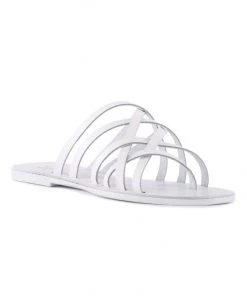 She She Boutique Seychelles Nice Try Sandals - White OR Tan SHOES