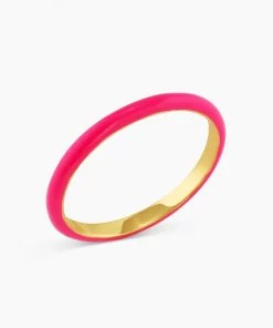 She She Boutique Gorjana Soleil Ring - White, Turquoise, Neon Pink OR Neon Yellow JEWELRY