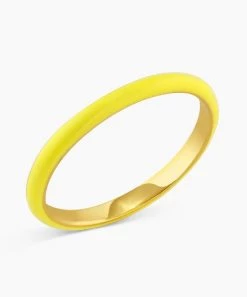 She She Boutique Gorjana Soleil Ring - White, Turquoise, Neon Pink OR Neon Yellow JEWELRY