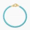 She She Boutique Gorjana Soleil Bracelet - Turquoise, White OR Neon Pink JEWELRY