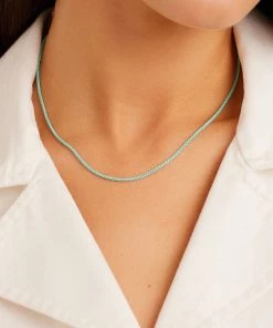 She She Boutique JEWELRY Gorjana Soleil Necklace - Turquoise, White OR Pink