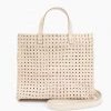 She She Boutique Clare V. Petit Simple Tote - Cream Rattan