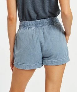 She She Boutique CLOTHING Wanderwell Shorts - Leah Wash