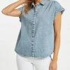 She She Boutique CLOTHING Corey Top - Leah Wash
