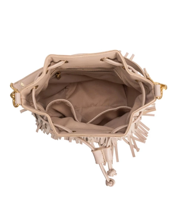 She She Boutique Julie Shoulder Bag - Nude HANDBAGS 6 She She Boutique Julie Shoulder Bag - Nude HANDBAGS