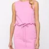 She She Boutique Terry Dress - Pastel Lavender