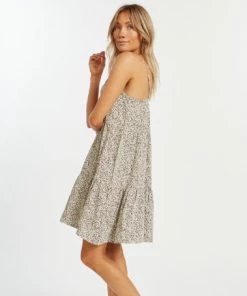 She She Boutique Renalda Dress - Buttercream OR Taupe Ivory