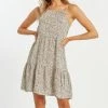 She She Boutique Renalda Dress - Buttercream OR Taupe Ivory