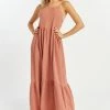 She She Boutique Cabana Maxi Dress - Ash Rose OR Green Tea