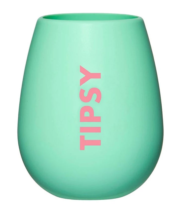 She She Boutique Silicone Wine Glass - Tipsy, Drinky, Sippy OR Sunny 3 She She Boutique Silicone Wine Glass - Tipsy, Drinky, Sippy OR Sunny