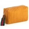 She She Boutique Ezra Cosmetic Bag - Honey HANDBAGS 2 She She Boutique Ezra Cosmetic Bag - Honey HANDBAGS