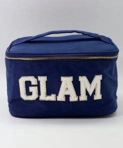 She She Boutique Gabi Glam Nylon Case - Navy, Mint OR Light Pink GIFTS