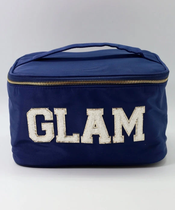 She She Boutique Gabi Glam Nylon Case - Navy, Mint OR Light Pink GIFTS 3 She She Boutique Gabi Glam Nylon Case - Navy, Mint OR Light Pink GIFTS